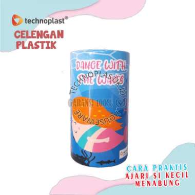 TECHNOPLAST Coin Bank / Celengan Plastik Anak 100 X 175 Mm PRINCESS WISHES Cocok Souvenir MERMAID DA