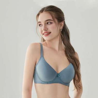 Young Curves Bra Basic Dusty Full Coverage Cup C - C03-10398C 36C/080 Dark Purple