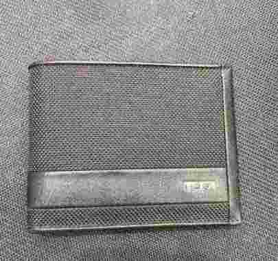 TUMI Global Double Billfold Wallet - Dompet Pria - Black