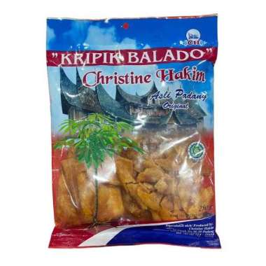 CHRISTINE HAKIM KERIPIK BALADO 250 GR