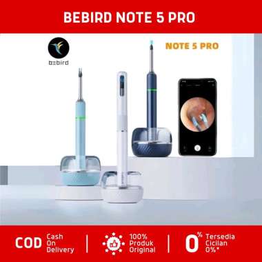 Bebird Note 5 Pro Smart Visual Earsight Earwax Removal Alat Pembersih Telinga Dark Blue