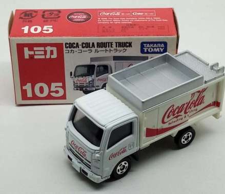 Tomica 105 Coca Cola Route Truck Diecast