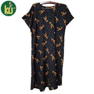 Kencana Ungu Daster Starla Kekinian Daster Starla Motif Terbaru Daster kekinian Biru