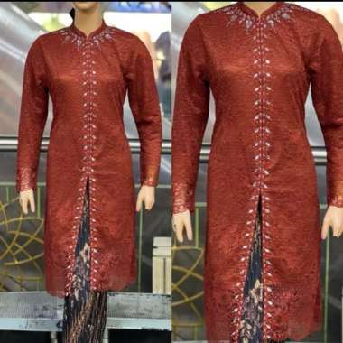 TS KEBAYA PAYET MODERN - TUNIK BROKAT BUSUI MODERN - KEBAYA PESTA - KEBAYA TUNIK - KEBAYA WISUDA MOD