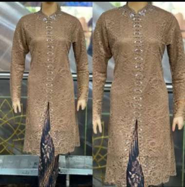 TS KEBAYA PAYET MODERN - TUNIK BROKAT BUSUI MODERN - KEBAYA PESTA - KEBAYA TUNIK - KEBAYA WISUDA MOD