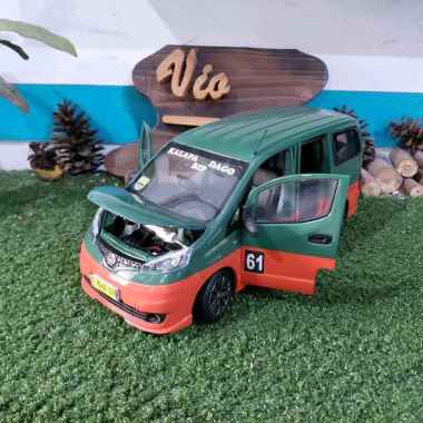 Diecast Miniatur Nissan Evalia Angkot Kapala - Dago skala 1:18