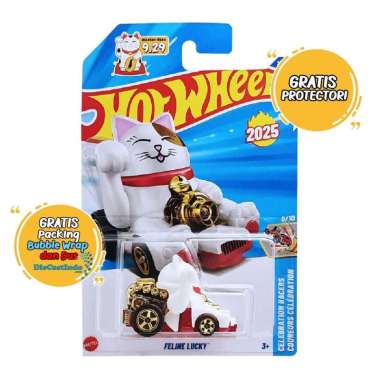 Hot Wheels / HotWheels Lot N 2025 Feline Lucky Putih