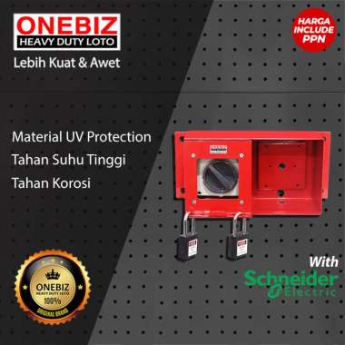 Loto Box Loto Horizontal Heavy Duty Loto Box 2 Sistem Horizontal OB 14-OB04-H