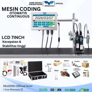 Mashin - MESIN CODING PRINTER YMZ-150P OTOMATIS // MACHINE EXPIRED DATE LOGO BARCODE