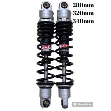 Shock Belakang Shockbreaker Yoshimura Seri Z Ukuran 280/320/340 Jupiter Z/Vega 340MM hitam