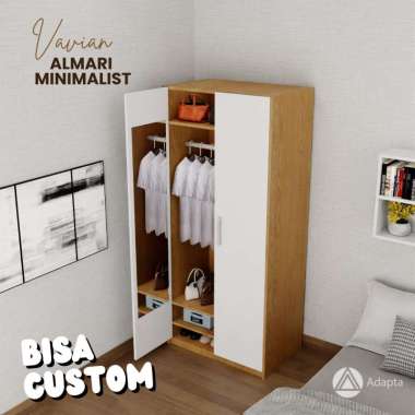 Adapta - Almari Baju - Almari Baju Aesthetic - Almari Kayu Minimalis- Almari Murah Estetik - AL-VAVI