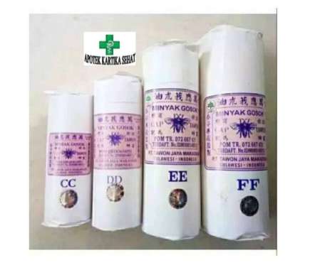 Minyak Gosok Cap Tawon (CC 20ML - DD 30ML - EE 60ML -FF 90 mL )- Minyak Gosok Nyeri Sendi CC