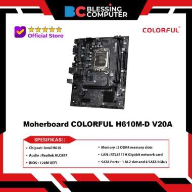 Motherboard COLORFUL H610M-D V20A