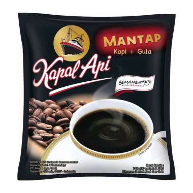 Promo Harga Kapal Api Kopi Mantap + Gula per 30 sachet 25 gr - Blibli