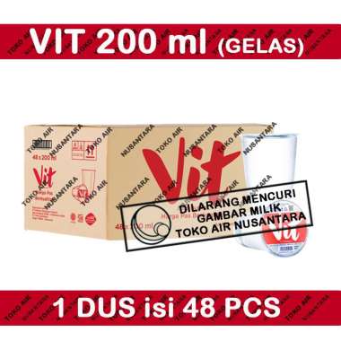 Vit Gelas Cup 200 ml - Air Mineral
