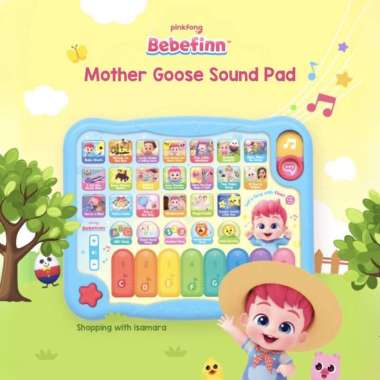 Pinkfong Bebefinn Mother Goose Sound Pad / Mainan Musik