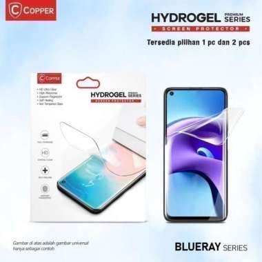 COPPER Hydrogel Blueray untuk Realme Narzo / Note / Neo - 80 / 80x / 60 / 60x / 50 / 50i / 50A / 30A