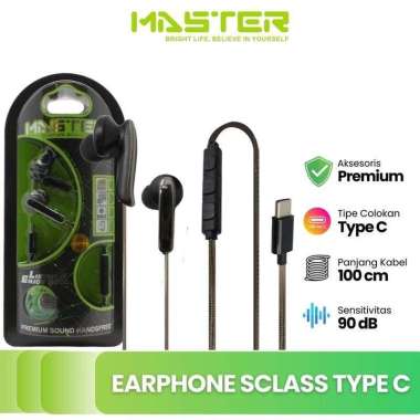 MASTER Handsfree S-Class-3 FOR ALL SMARTPHONE (P9122) S-Class-9122-Type C