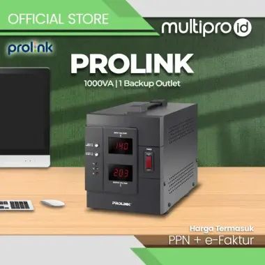 Jual Stabilizer Prolink Pvr1000d Auto Voltage Regulator 1000va