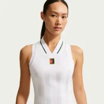 NIKE Women Tennis NKCT Dri-Fit Slam Tank LN Tank Top Wanita [IV5714-100]
