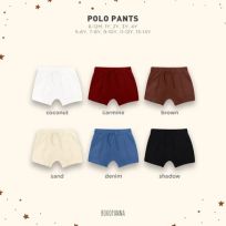 BOHOPANNA - POLO PANTS 3.0 - CELANA ANAK