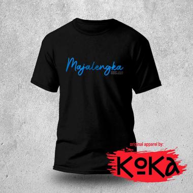 Premium T-shirt - Kaos Khas MAJALENGKA Original by KOKA Kangkaos - MJL2 Lengan Pendek L