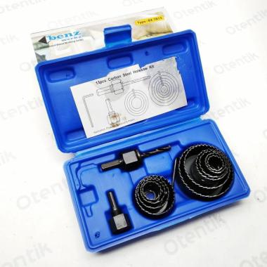 BENZ HOLESAW KAYU SET 13PCS - MATABOR PELUBANG PLASTIK PIPA PVC HIDROPONIK 13 PCS
