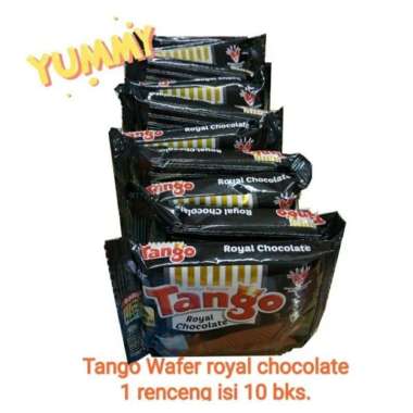 Wafer Tango ecer 1000 | renceng isi 10 bks Cokelat