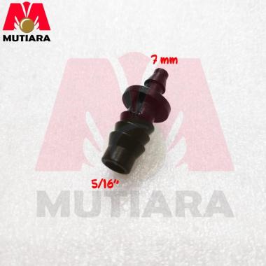 Konektor Reducer Selang 5/16" (8mm) ke selang 7 mm (Selang PE/PU)