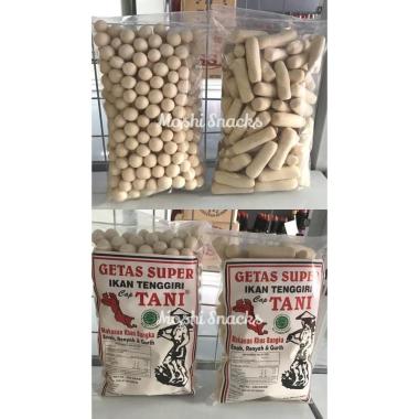 Getes Super Cap Tani Ikan Tenggiri Asli Bangka / Getas Kerupuk Bangka Bulat