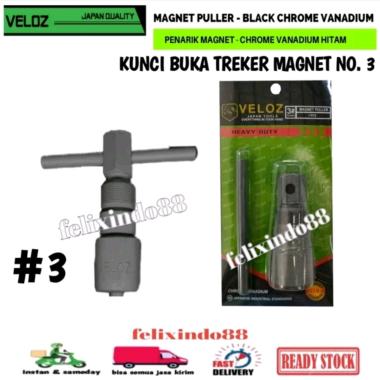 TREKER MAGNET PULLER NO 3 MOTOR HONDA YAMAHA SUZUKI KAWASAKI VANADIUM TRACKER MAHNIT #3 VELOZ MAKNET