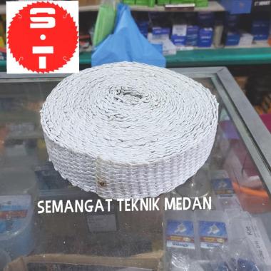FIBER ASBES PITA PACKING TAHAN PANAS 2" 2 INCH ASBES INSULATION TAPE