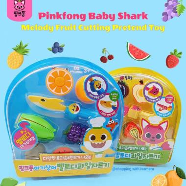 Pinkfong Baby Shark Fruit Cutting Pretend Toy / Play / Mainan Potong Pinkfong