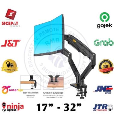 Bracket Braket Monitor 22 - 32 Inch | Breket Monitor Dual Arm Monitor