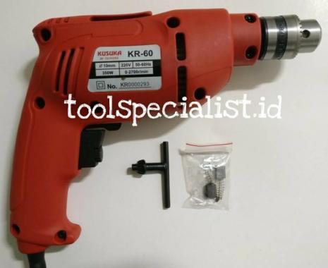 Mesin Bor / Electric Drill 10mm KR-60 KUSUKA by Fujiyama
