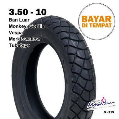 Ban Luar Vespa Ring 10 x 3.50 Swallow S-219