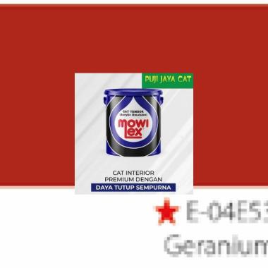 Mowilex Geranium E-04E53 Cat tembok 1kg