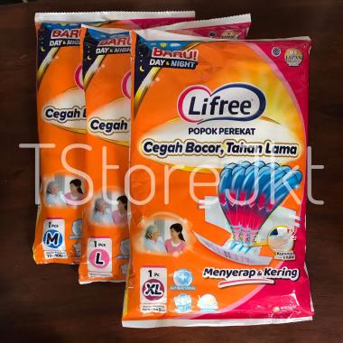 Lifree Popok Perekat Dewasa Satuan Size M