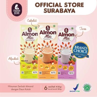 MamaBear Almon Mix Susu Almond + katuk ASI Booster Mama Bear Chocolate
