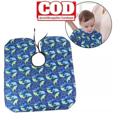 KAIN PANGKAS RAMBUT / Kep / Kip Salon / Barbershop ANAK pendek