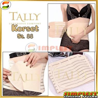 Korset Pelangsing Perut Stagen Pelangsing Perut - Tally ST 88 Cream
