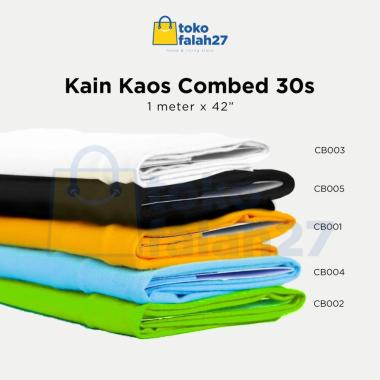 Kain combed 30s untuk kaos