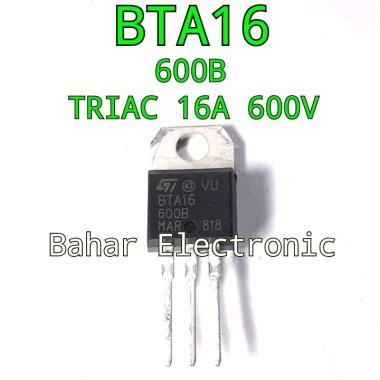 TRIAC BTA16 600B 16A 600V