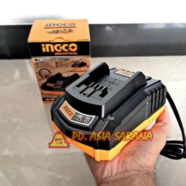 Fast Charger 2A Battery 20v INGCO FCLI2001 Casan Baterai Cordless P20S