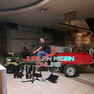 Mesin traktor bajak sawah hidemitsu HTD1000 + Triller