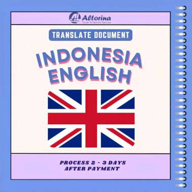 Jasa Penerjemahan Dokumen Tersumpah Bahasa Indonesia ke Inggris reguler