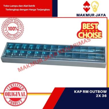 Kap Rm Tko Tl T8 + Set Led 16 Watt Philips 2X16 / Kap Rm 2X36 Watt 1 set