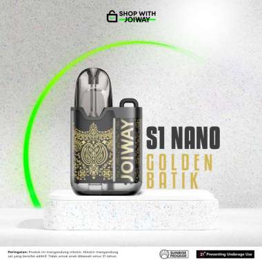 JOIWAY Pod S1 Nano - Golden Batik Gratis Cartridge DEVICE+30ML