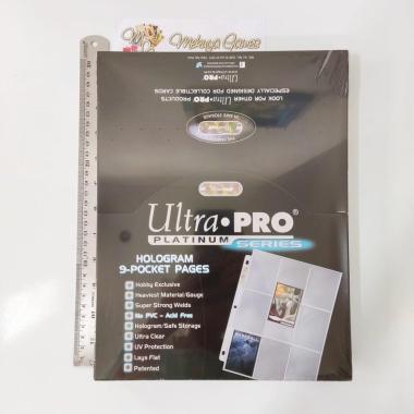 Ultra Pro A4 A5 1p 2p 3p 4p 5p 8p 9p 10p 16p 18p Platinum Silver Page - 9p 9p - 3Hole