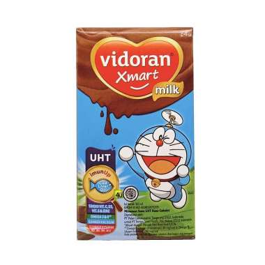 Vidoran XMART Milk - Susu UHT - 110 ml KECIL COKLAT